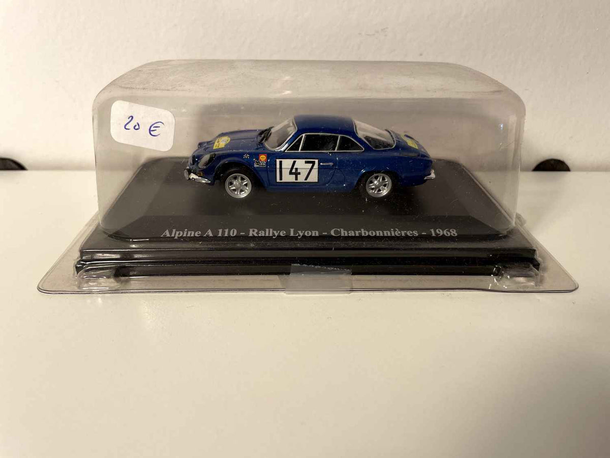 Renault Alpine A110 Lyon - Rally Charbonnières del 1968 (numero 147)