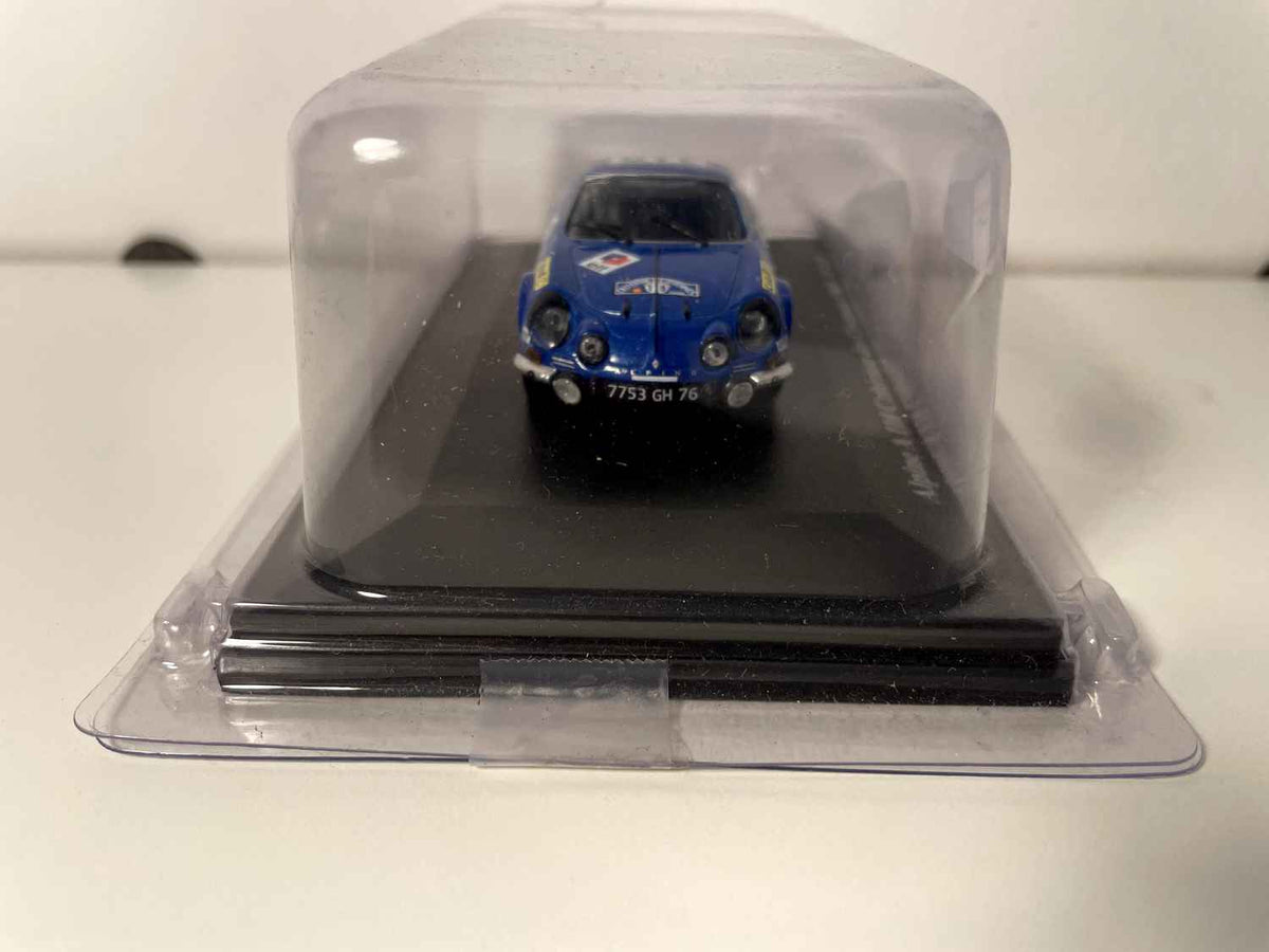 Renault Alpine A110 bleue numéro 119 - critérium des Cévennes de 1969 (sous blister)