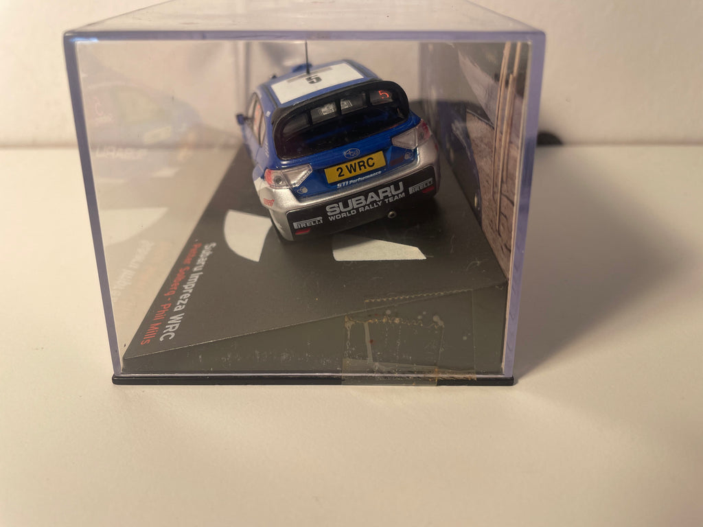 Subaru Impréza WRC bleue numéro 5 - tour de Corse de 2008