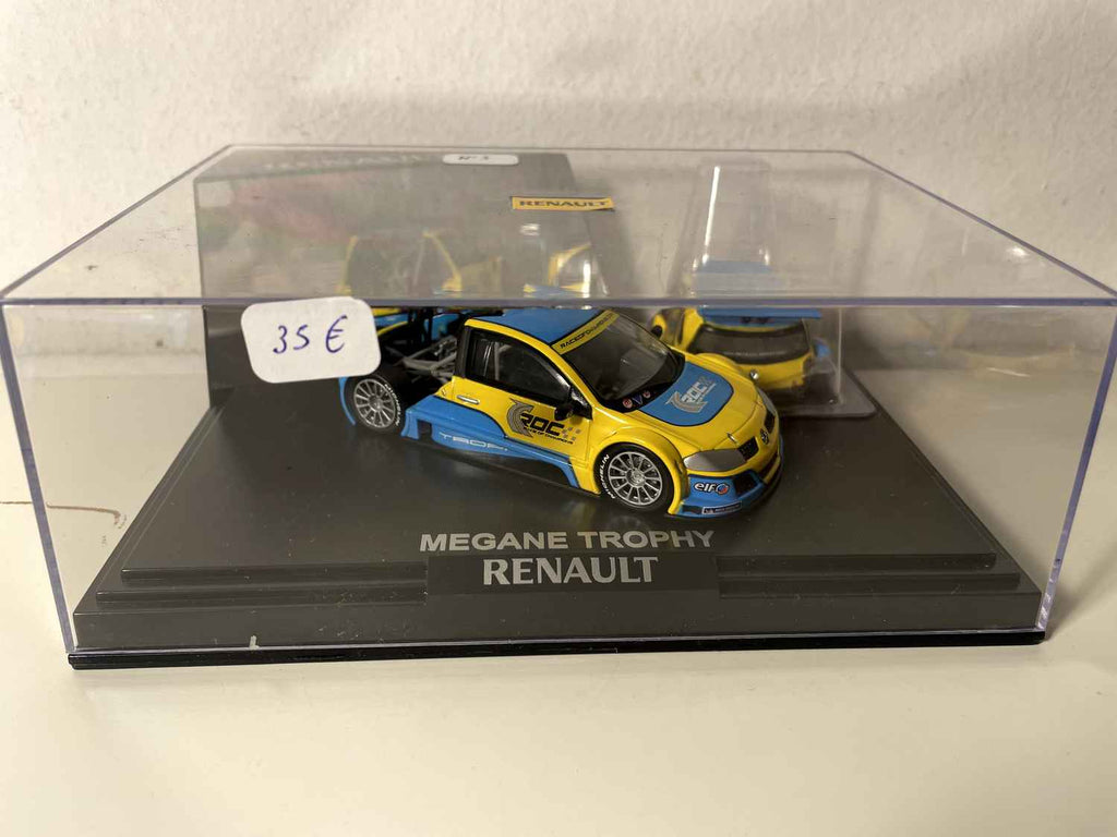 Mégane Trophy niebieska i żółta (pudełko prostokątne) - Pudełko Nr 3 - NOREV