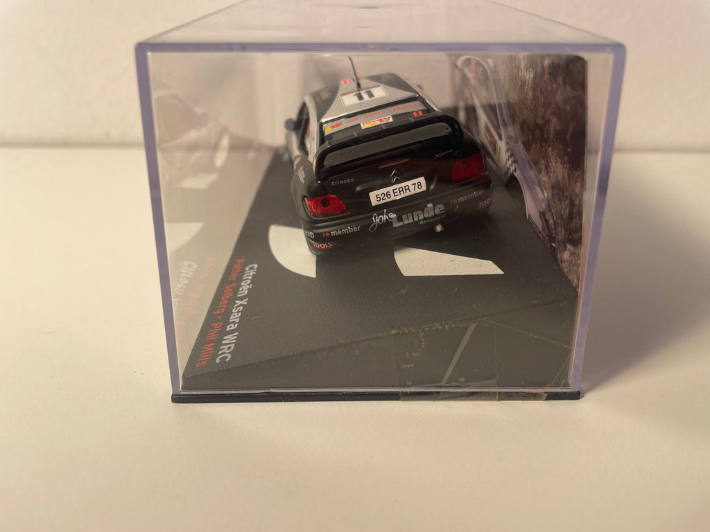 Citroën Xsara WRC grise et noire numéro 11 - rallye de Chypre de 2009
