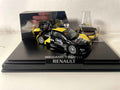 Mégane Trophy zwart en geel (rechthoekige doos) - Doos Nr. 4 - NOREV