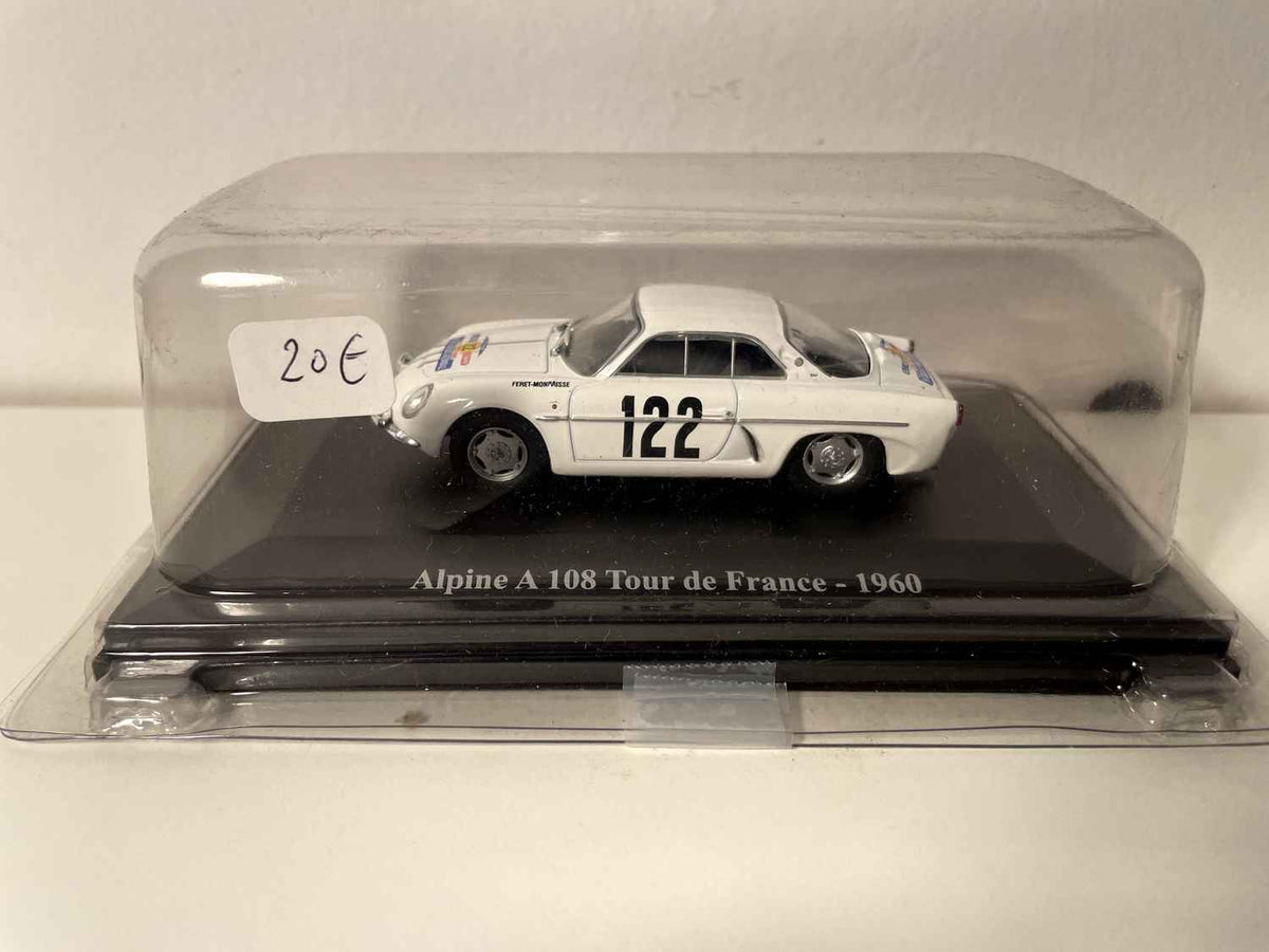 Renault Alpine A108 Tour de France blanco de 1960 (número 122)