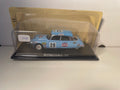 Citroën DS 23 bleue claire numéro 29 - rallye du Maroc de 1973