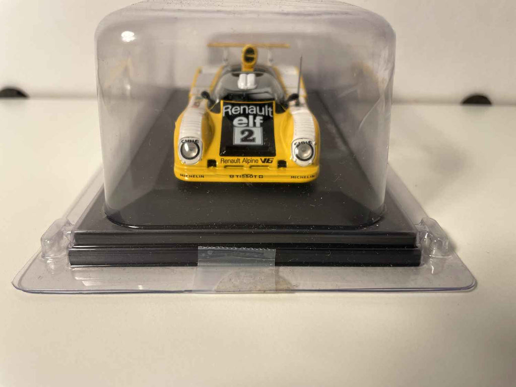 Renault Alpine A442B jaune, noire et blanche numéro 2 de 1978 (sous blister)