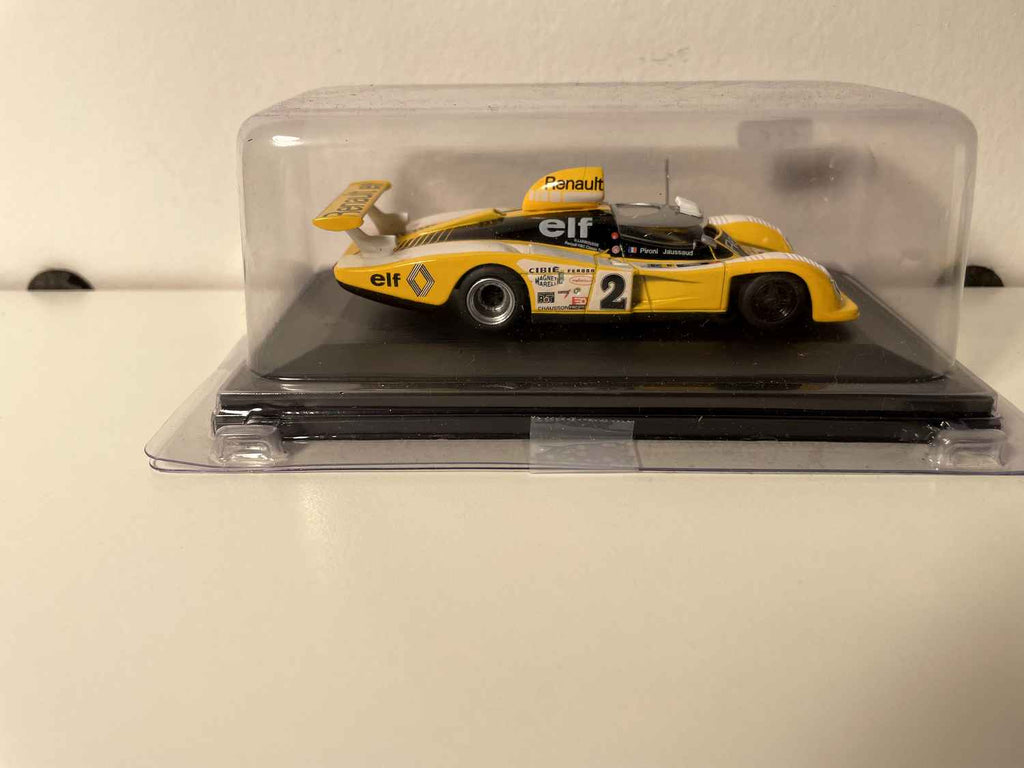 Renault Alpine A442B jaune, noire et blanche numéro 2 de 1978 (sous blister)