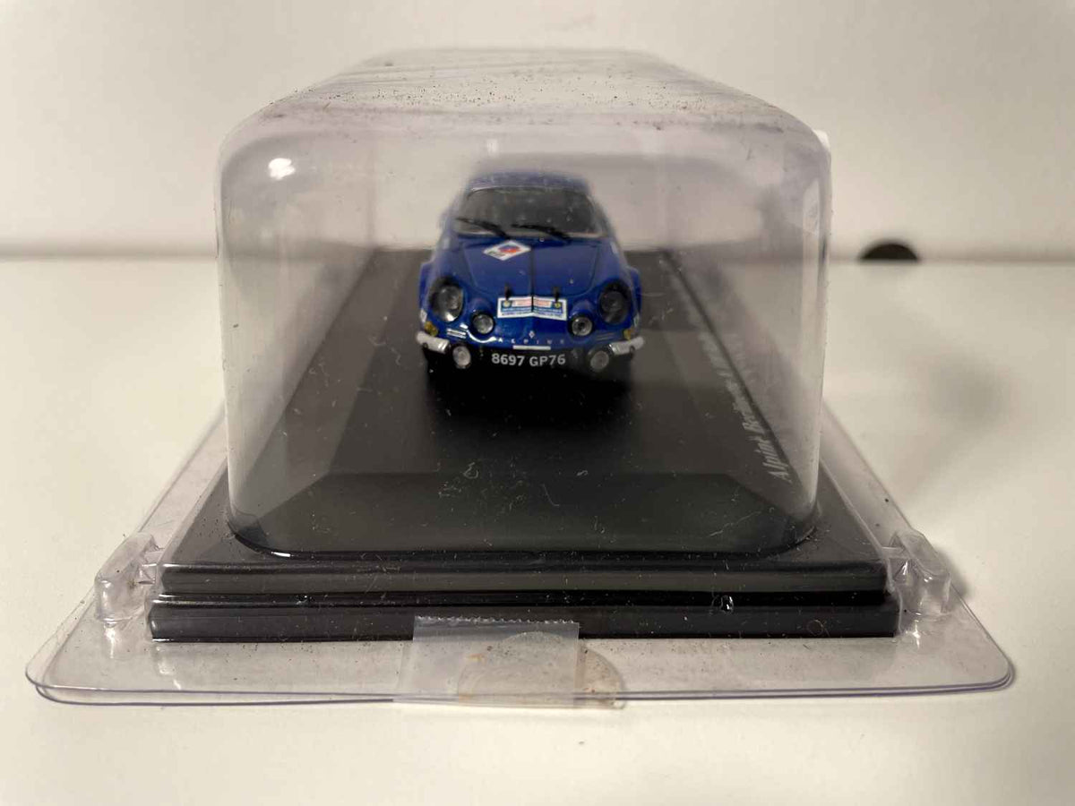 Renault Alpine berlinette A110 blo Nummer 22 - rallye d'Italia - San-Rémo aus 1970 (an Blister)