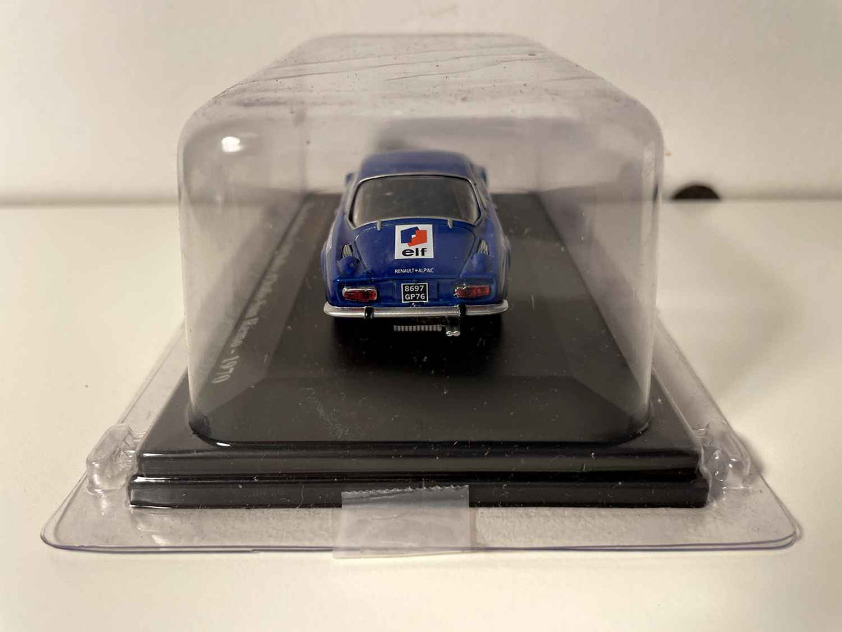 Renault Alpine berlinette A110 blo Nummer 22 - rallye d'Italia - San-Rémo aus 1970 (an Blister)
