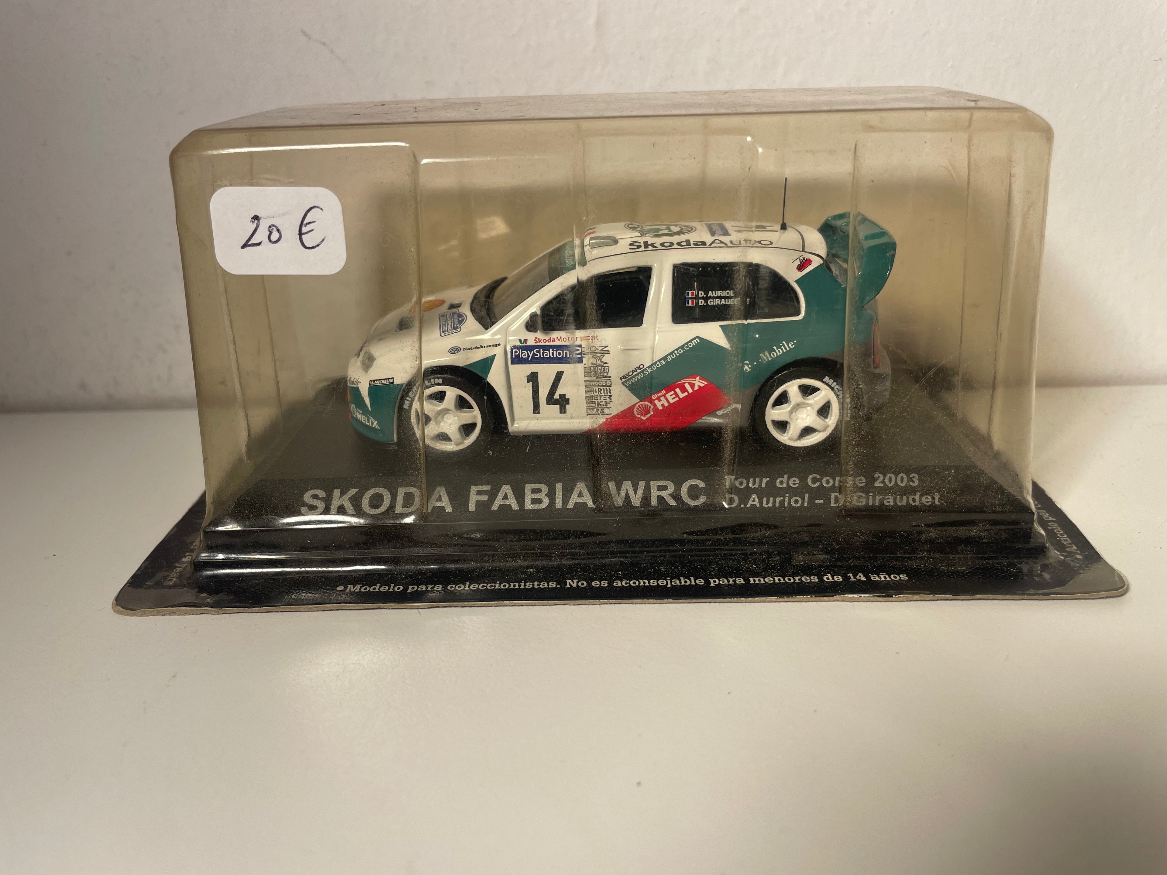 Skoda Fabia WRC (wyścig po Korsyce 2003)