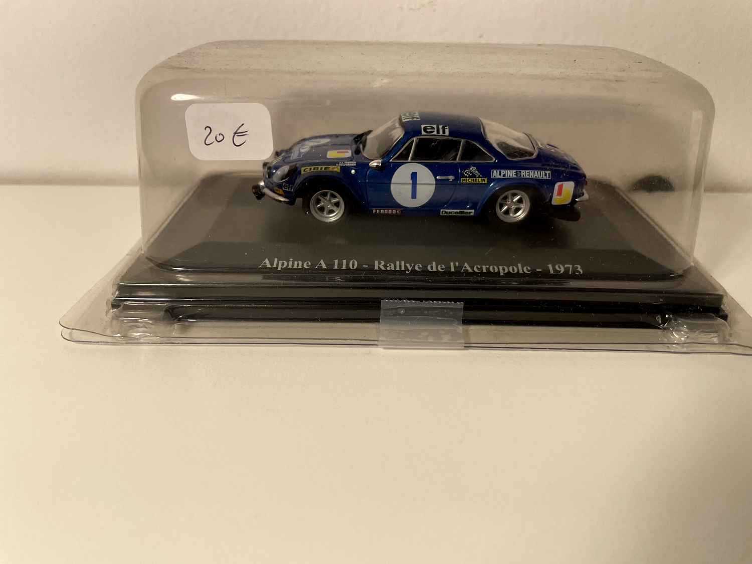 Renault Alpine A110 Rally Acrópolis 1973 (número 1)