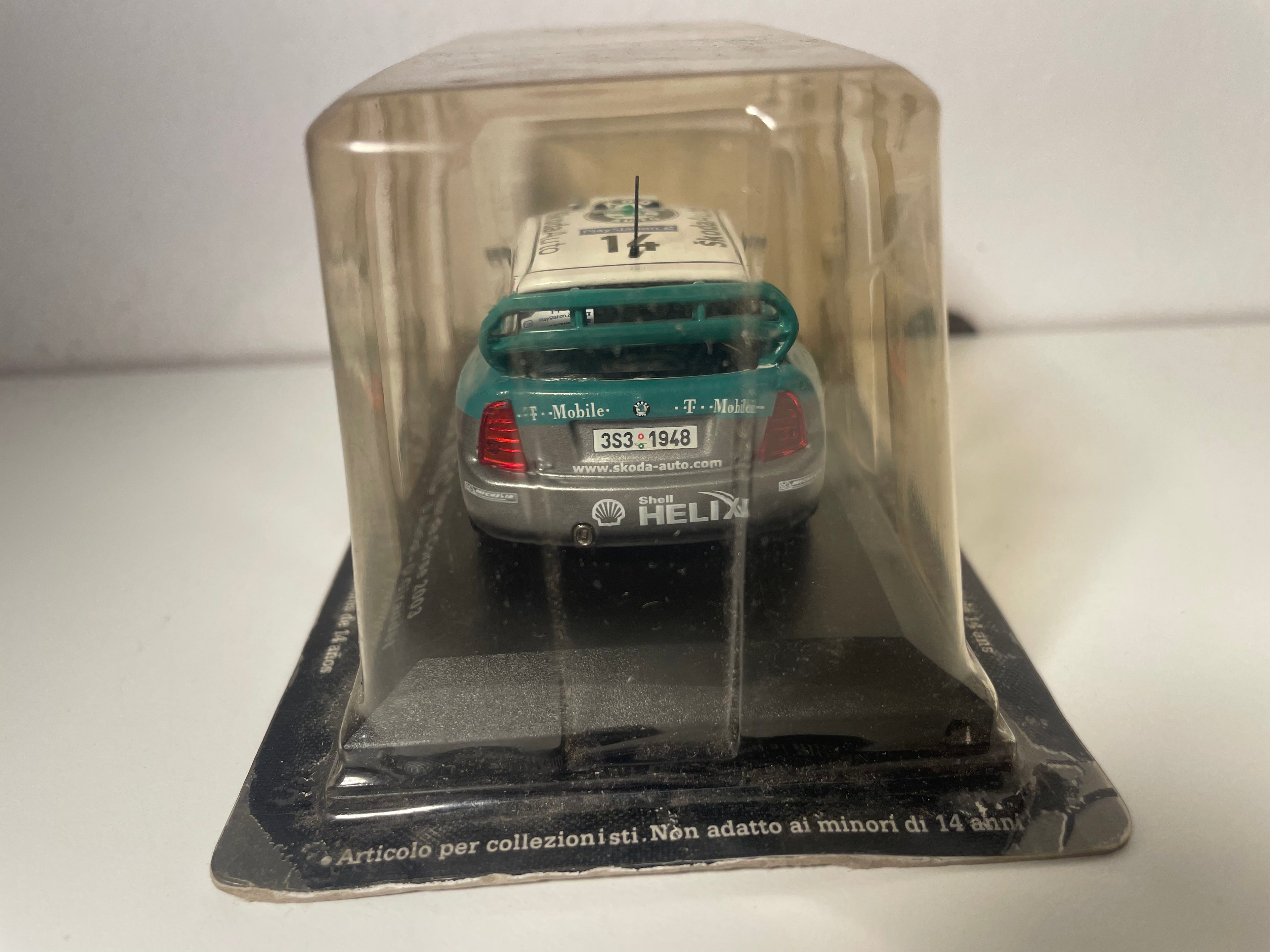 Skoda Fabia WRC (wyścig po Korsyce 2003)