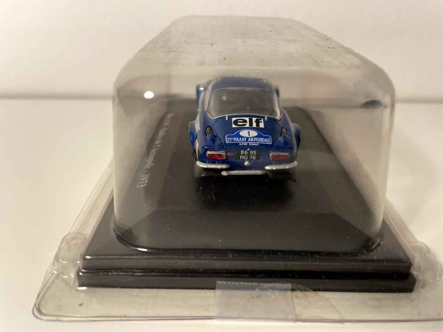 Renault Alpine A110 Rally Acrópolis 1973 (número 1)