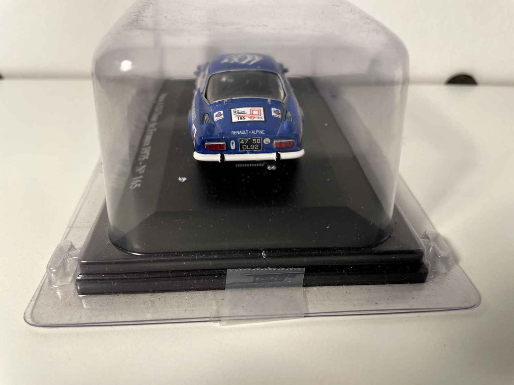 Renault Alpine A110 bleue numéro 165 - tour de France de 1975 (sous blister)