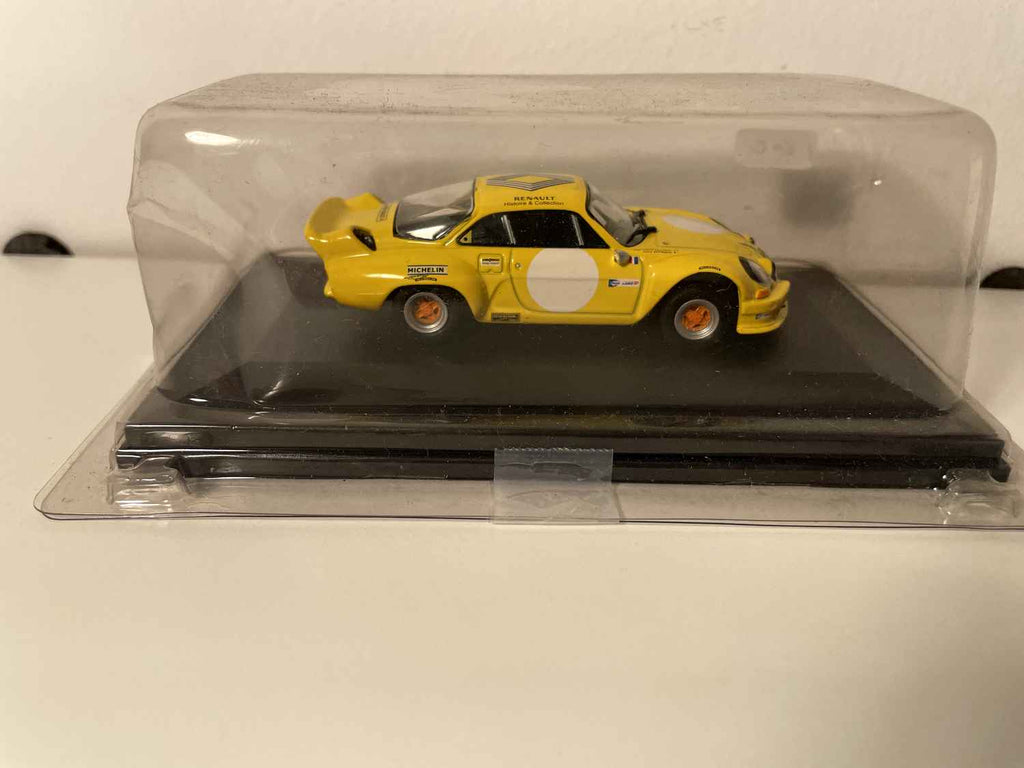 Renault Alpine A110 1800 16S geel uit 1975