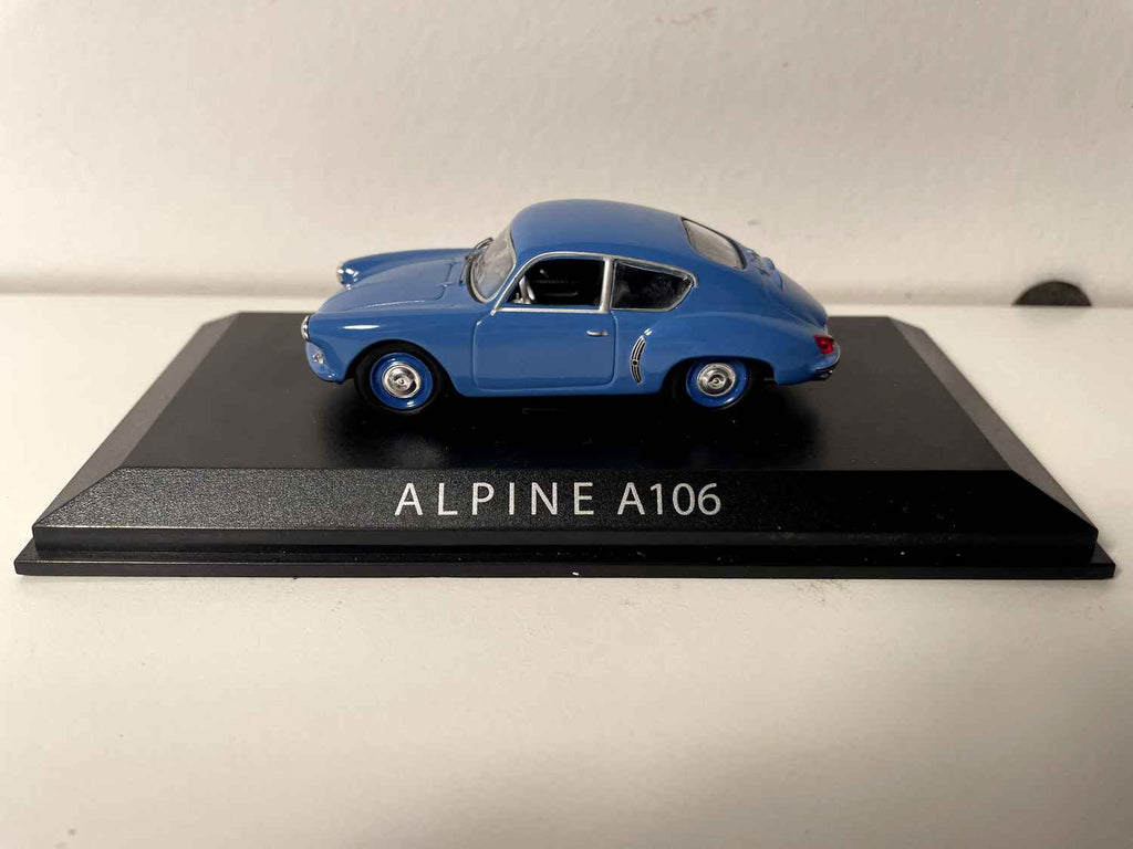 Renault Alpine A106 blauw - Norev (verfdefecten)