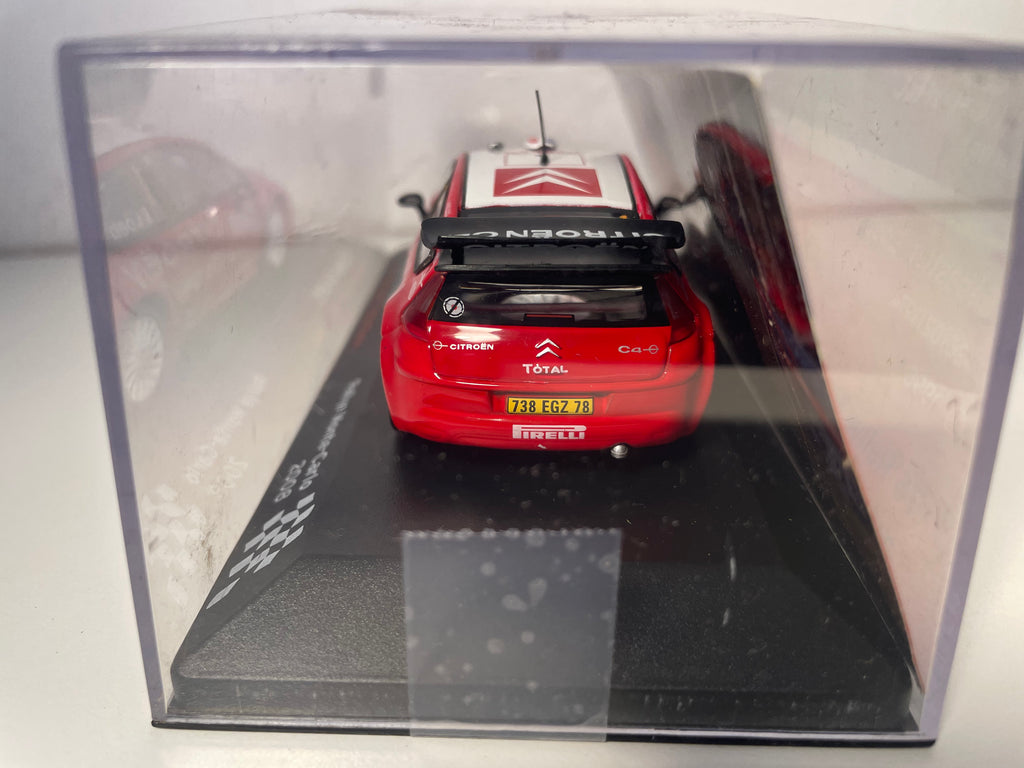 Citroën CA WRC rood en wit nummer 1 - Monte-Carlo Rally 2008