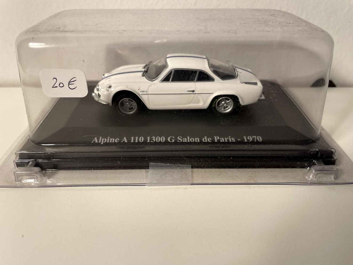 Renault Alpine A110 1300G wäiss - Pariser Salon 1970