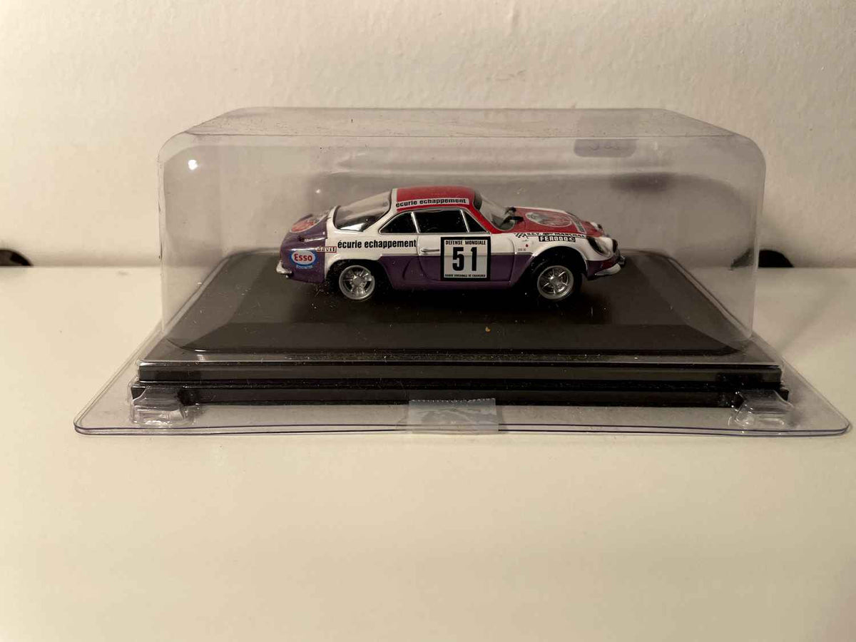 Renault Alpine A110 1600S Rosso - Bianco - Viola Versione scarico (numero 51)
