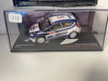 Ford Fiesta S2000 blanche et bleue numéro 2 - rallye de Monté-Carlo de 2010