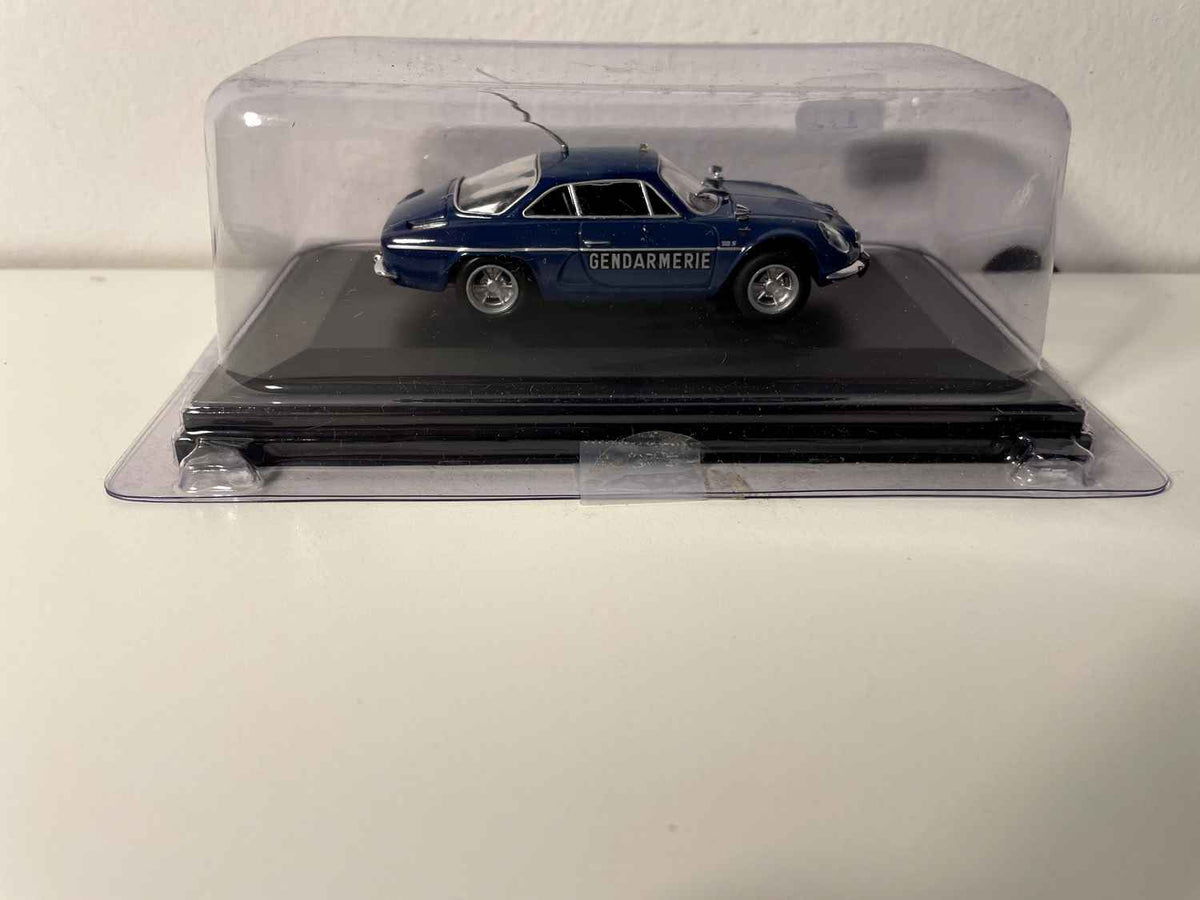 Renault Alpine A110 bleue de la gendarmerie de 1971 (sous blister)