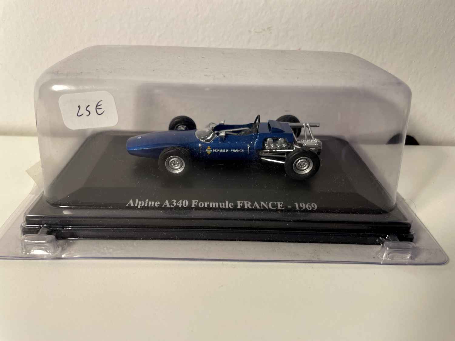 Renault Alpine A340 Fórmula FRANCIA en azul de 1969