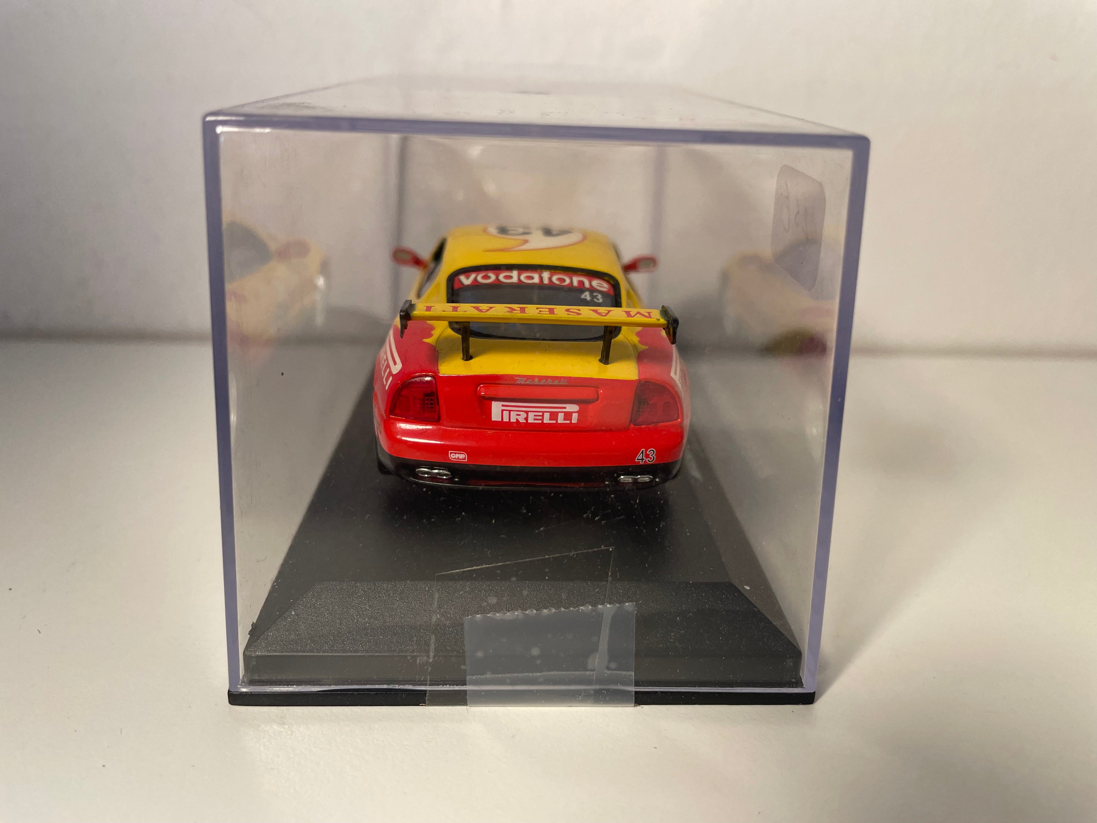 2003 yellow and red Maserati Trofeo (Number 43)