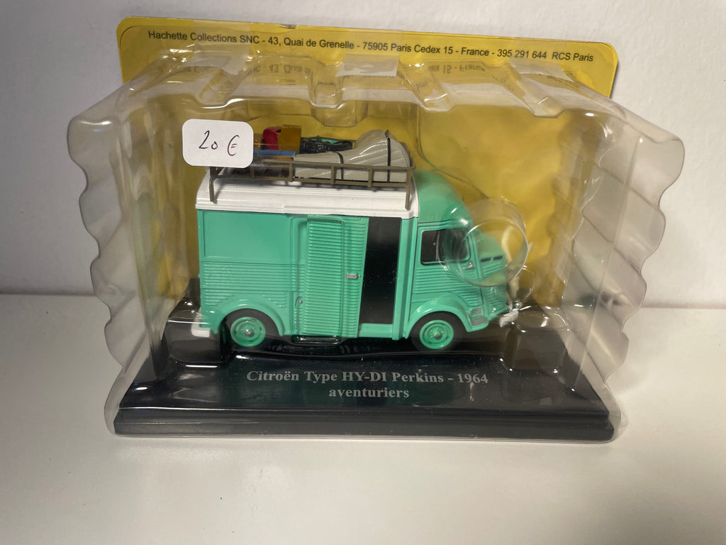 Citroën typ HY-DI Perkins zielony z 1964 roku adventurers