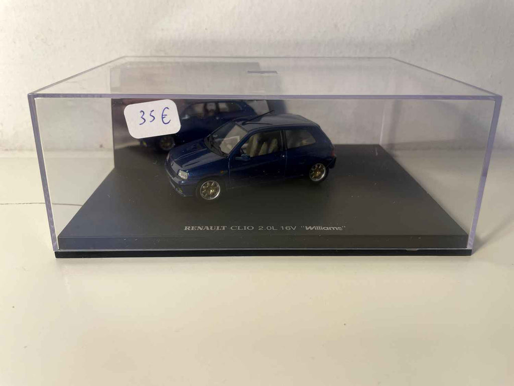 Renault Clio 2.0L 16V "WILLIAMS" dunkelblau (Rechteckbox) - Universal Hobbies