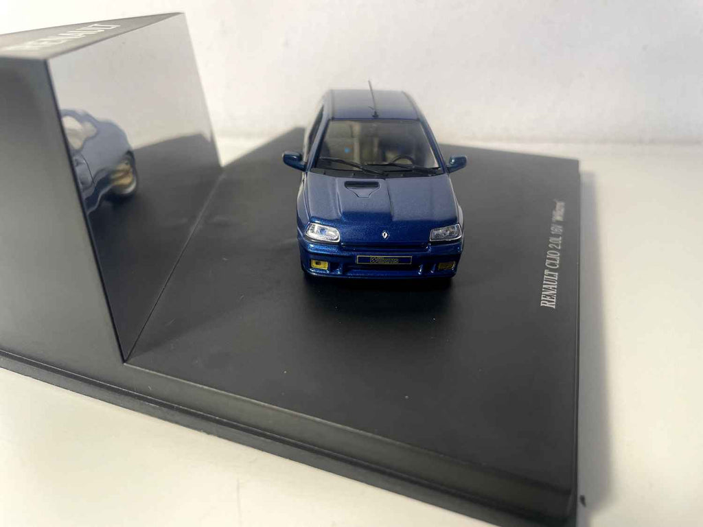 Renault Clio 2.0L 16V "WILLIAMS" dunkelblau (Rechteckbox) - Universal Hobbies