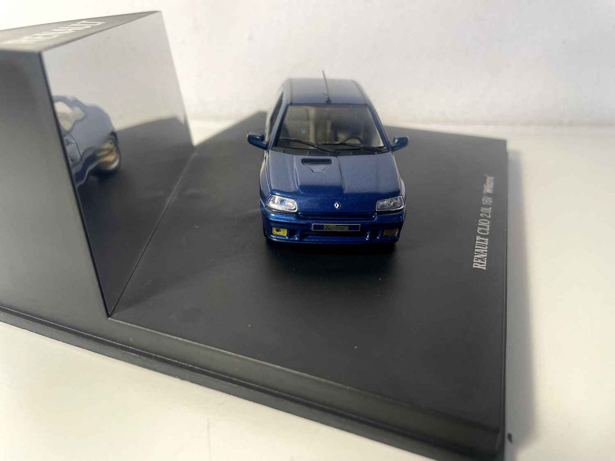 Renault Clio 2.0L 16V "WILLIAMS" dunkelblau (Rechteckbox) - Universal Hobbies