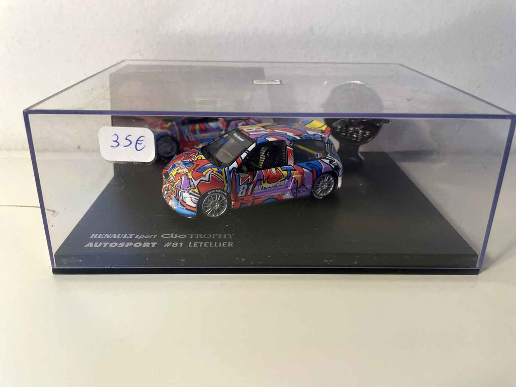 Renault Sport Clio Trophy Autosport variopinto numero 81 (scatola rettangolare) - Eagle Collections