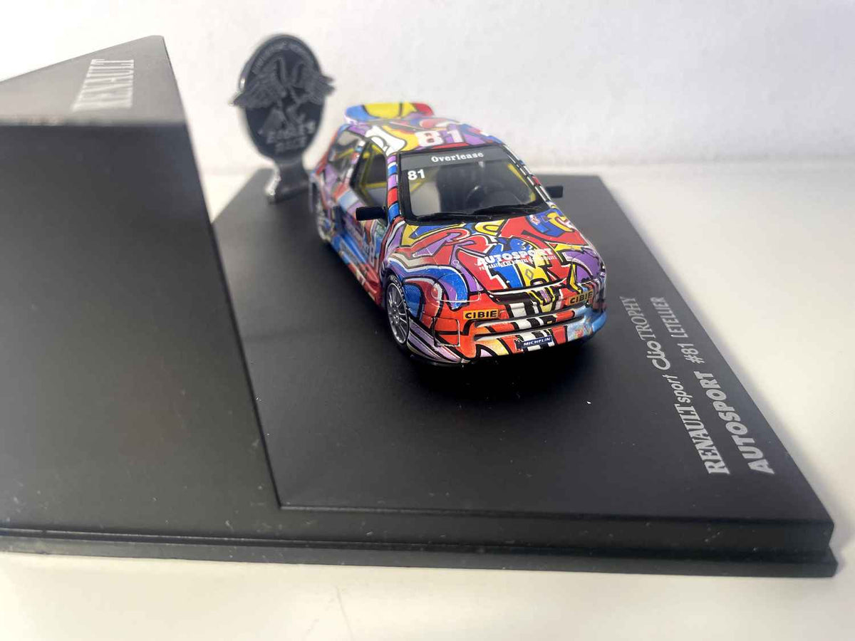 Renault Sport Clio Trophy Autosport variopinto numero 81 (scatola rettangolare) - Eagle Collections