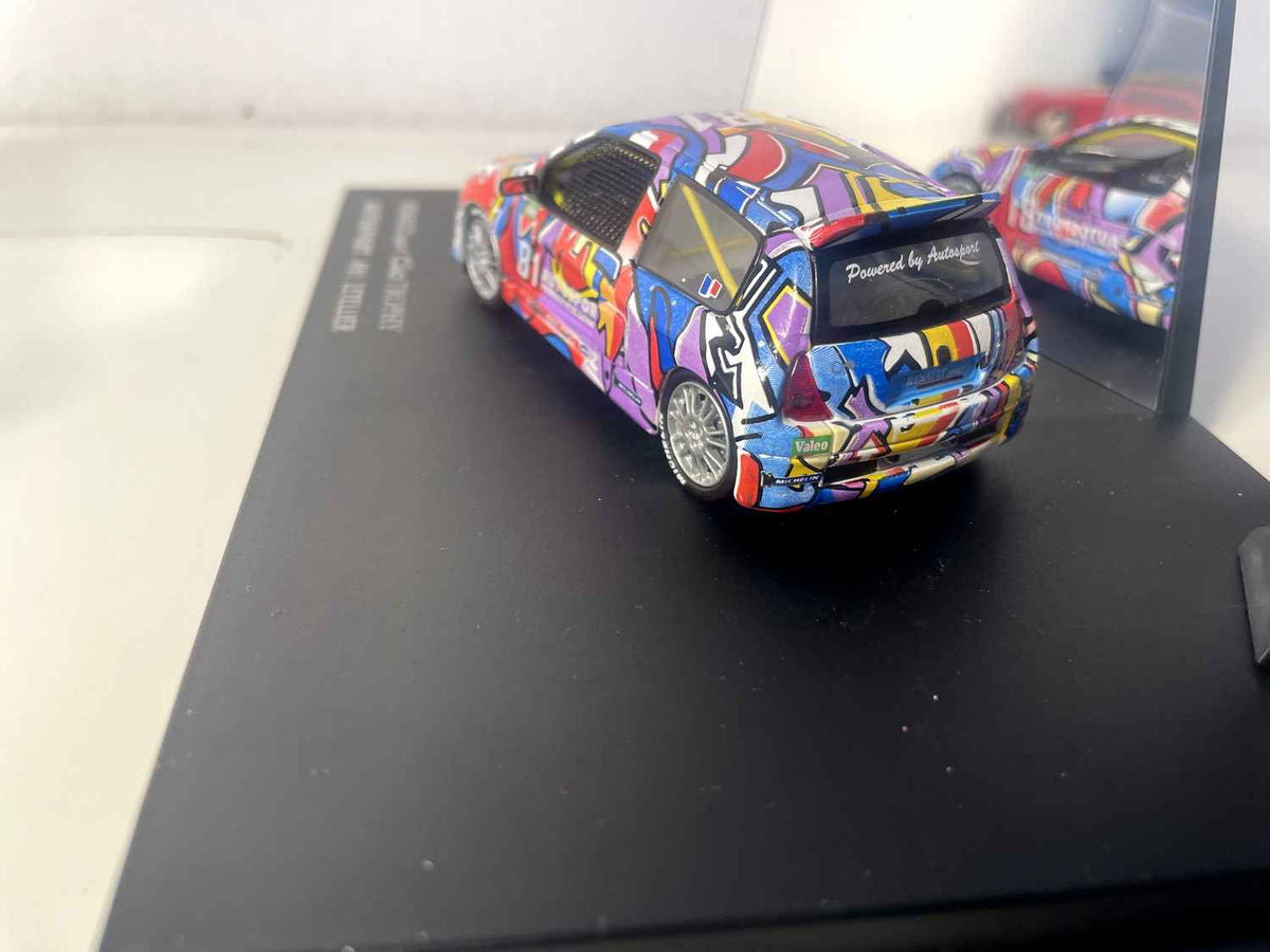 Renault Sport Clio Trophy Autosport variopinto numero 81 (scatola rettangolare) - Eagle Collections