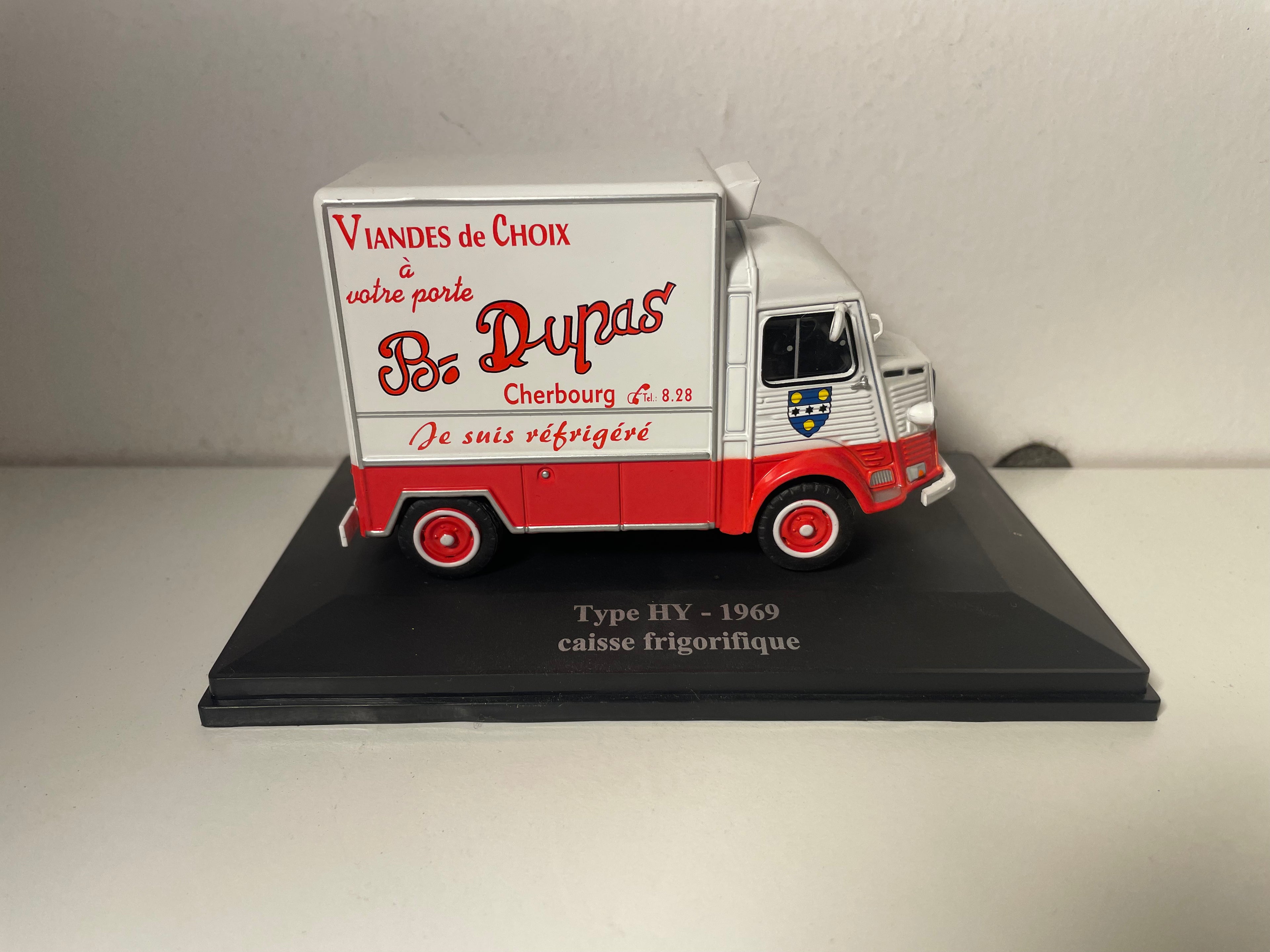 1969 Citroën Type HY Red and White - B. Dupas Cherbourg Refrigerated Van
