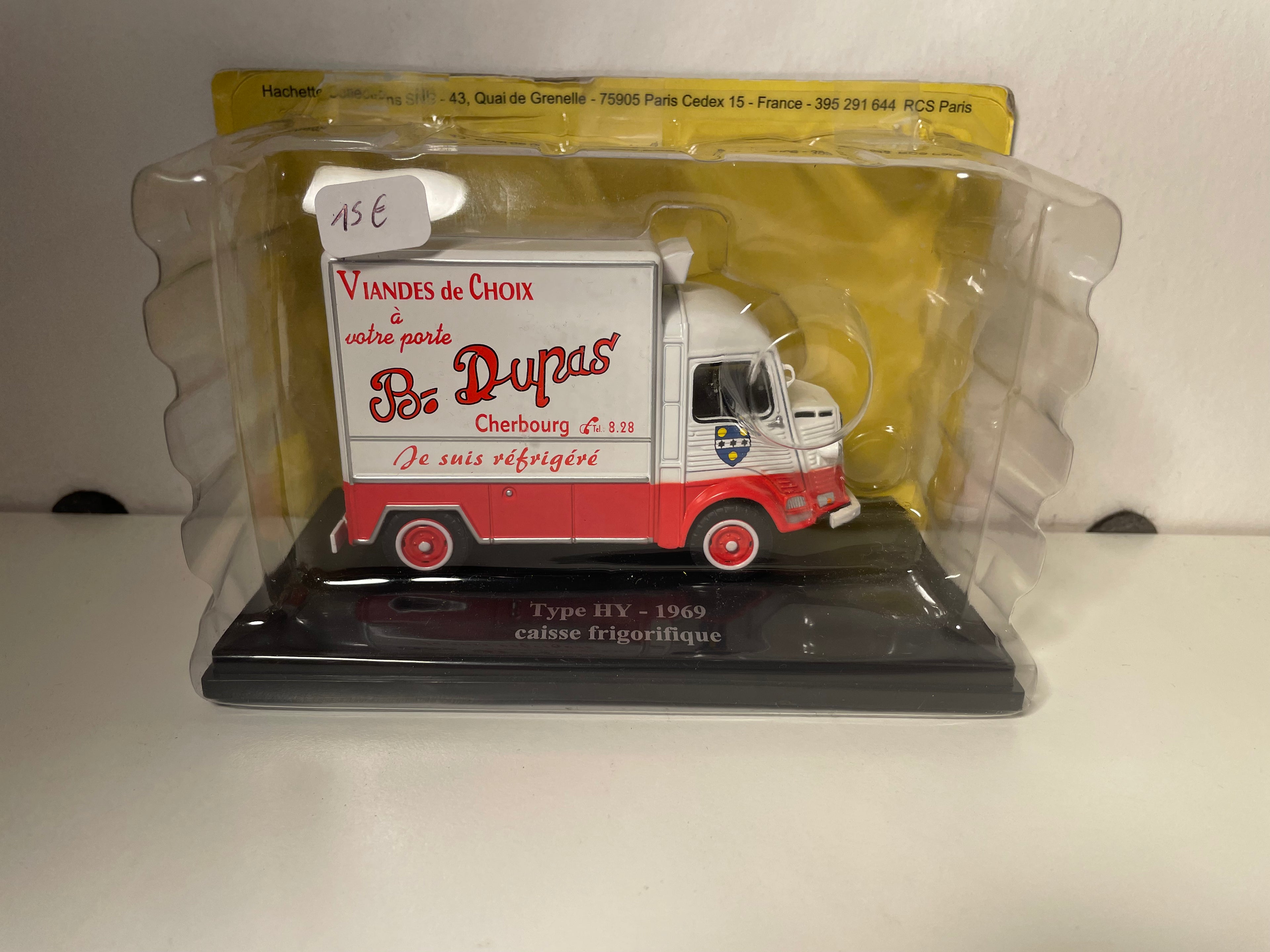 1969 Citroën Type HY Red and White - B. Dupas Cherbourg Refrigerated Van