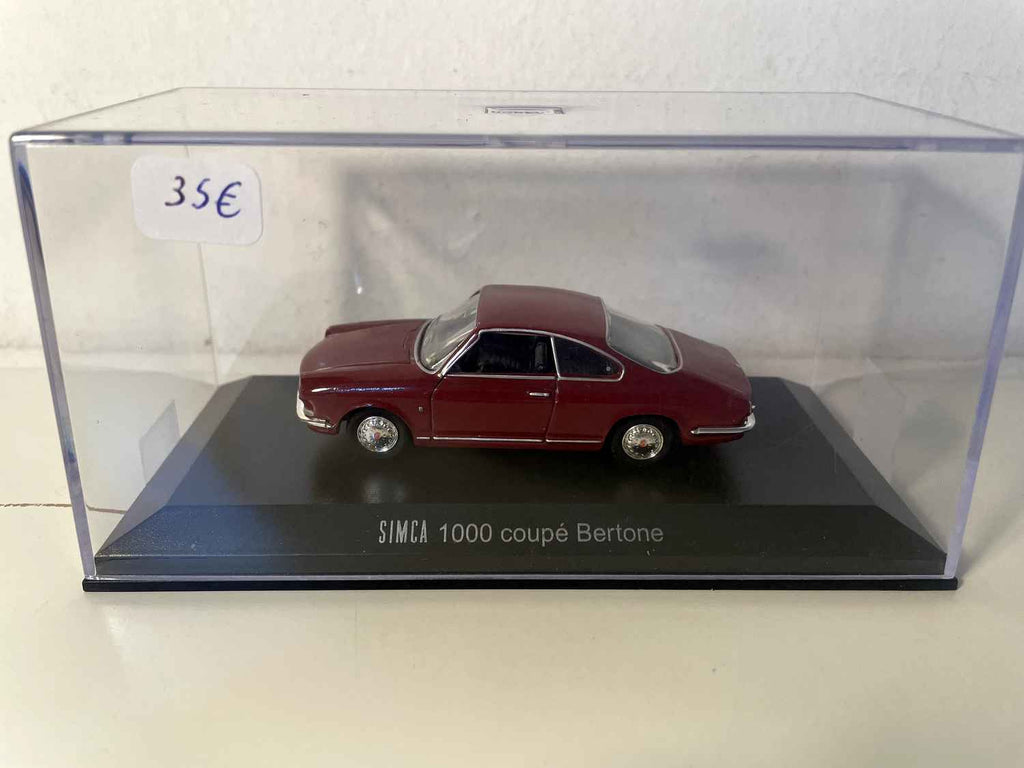 Simca 1000 coupé Bertone bordeaux - NOREV