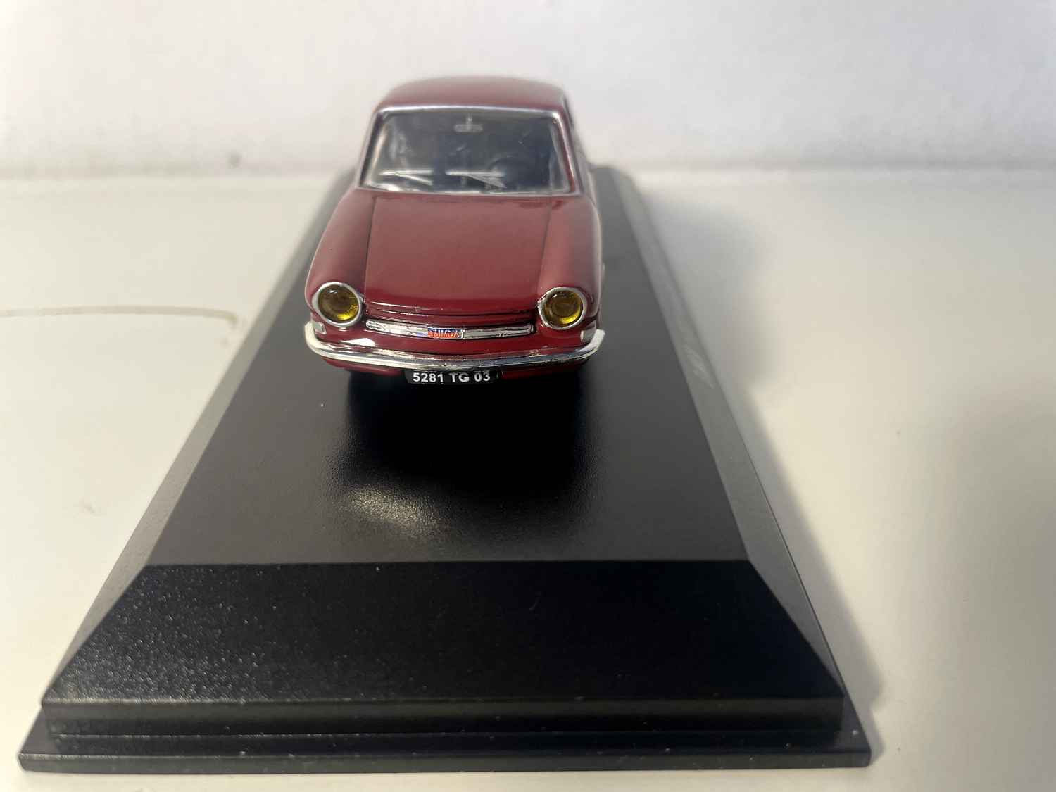 Simca 1000 coupé Bertone bordeaux - NOREV