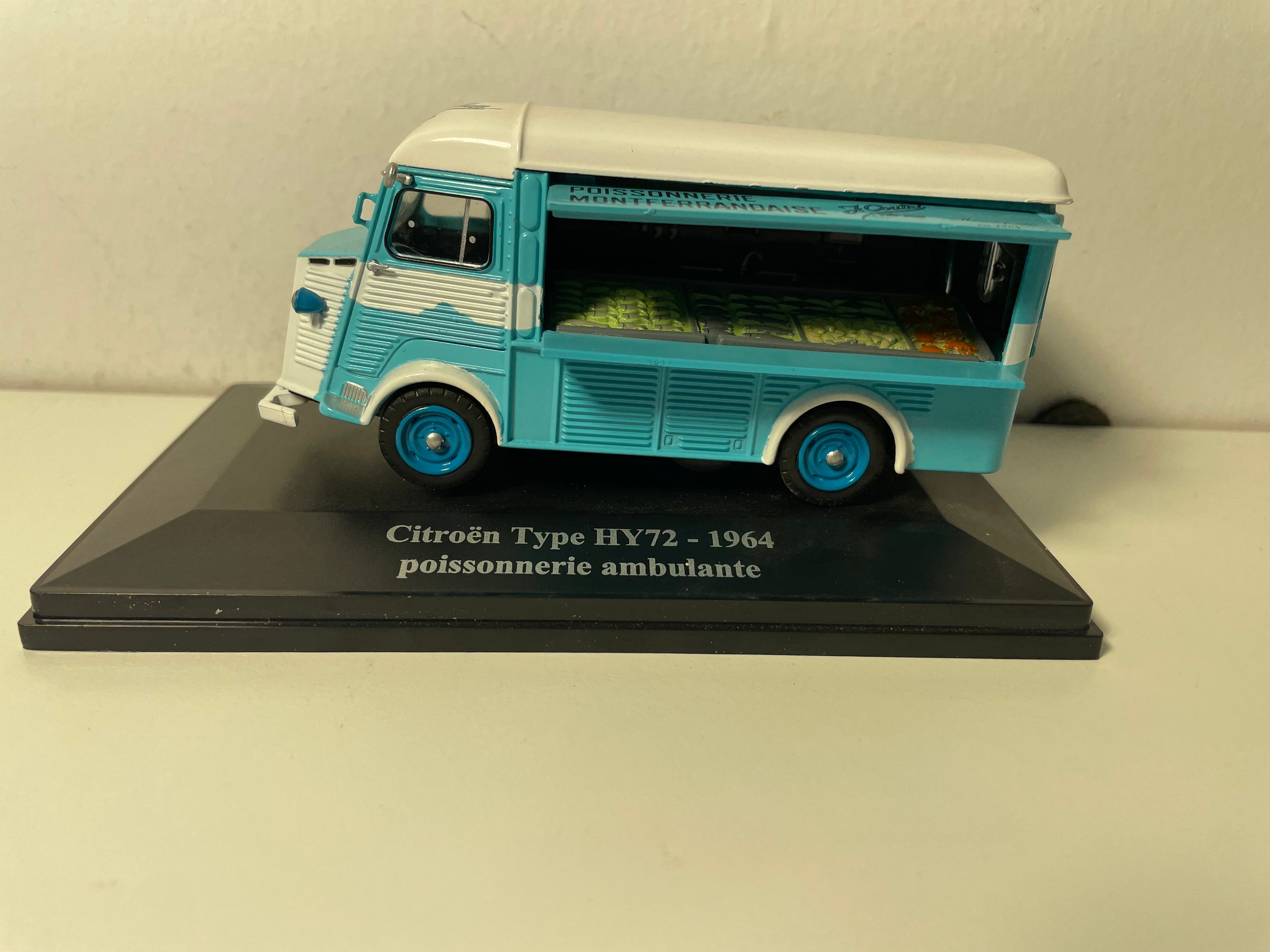 1964 Citroën Type HY72 Blue/Green and White - Mobile Fishmonger