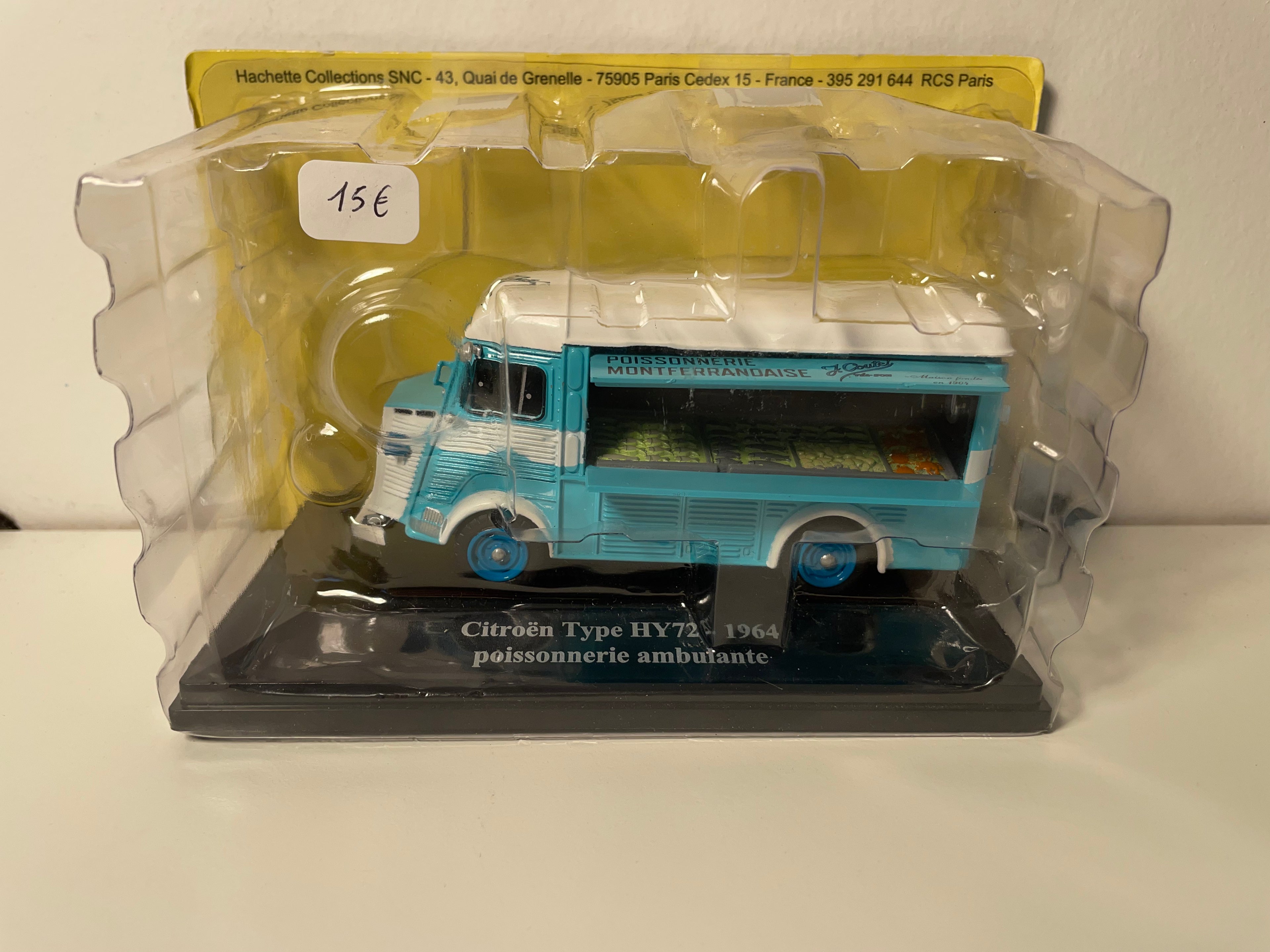 1964 Citroën Type HY72 Blue/Green and White - Mobile Fishmonger
