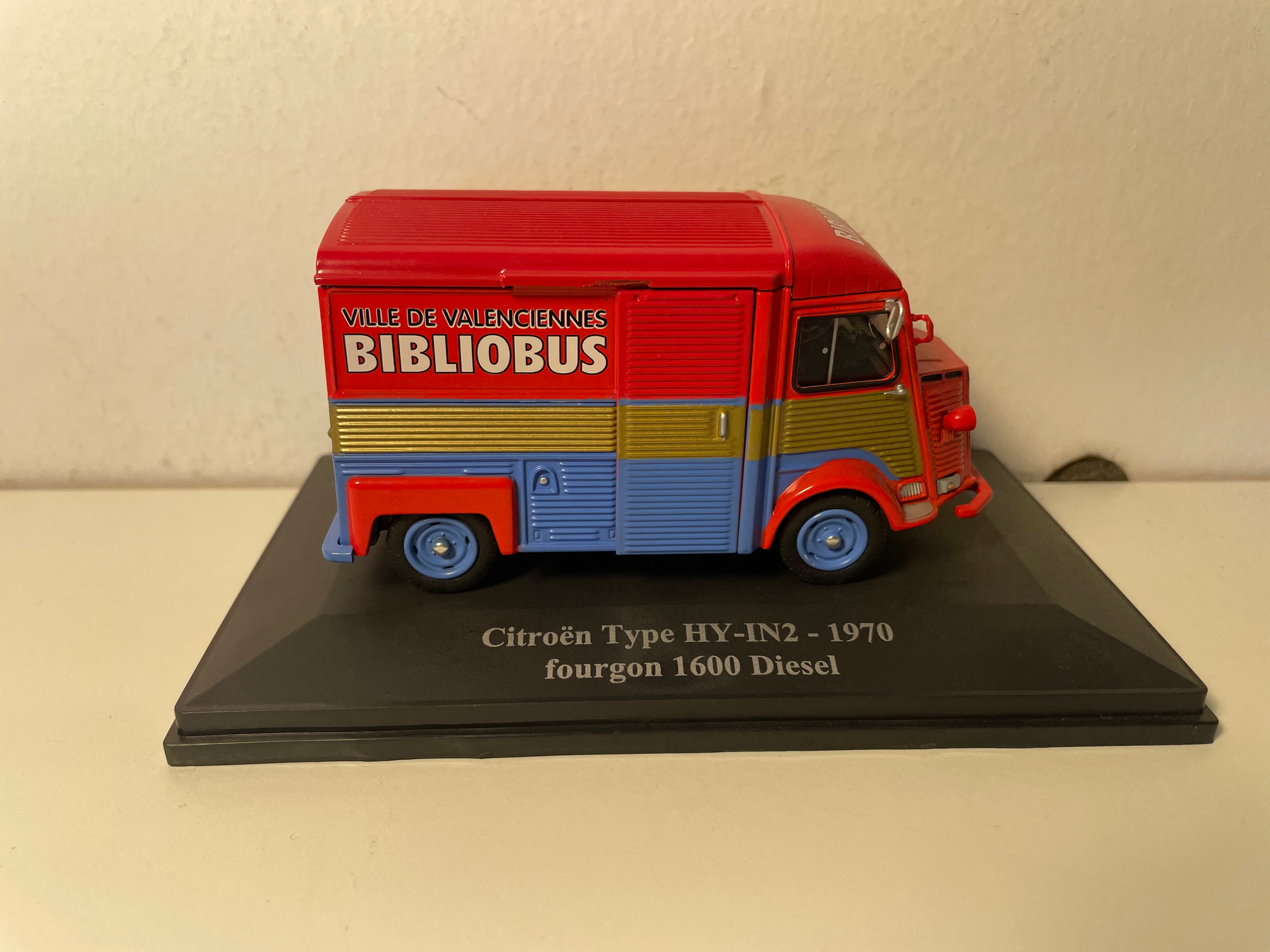 Citroën type HY-IN2 from 1970, 1600 diesel van, BIBLIOBUS