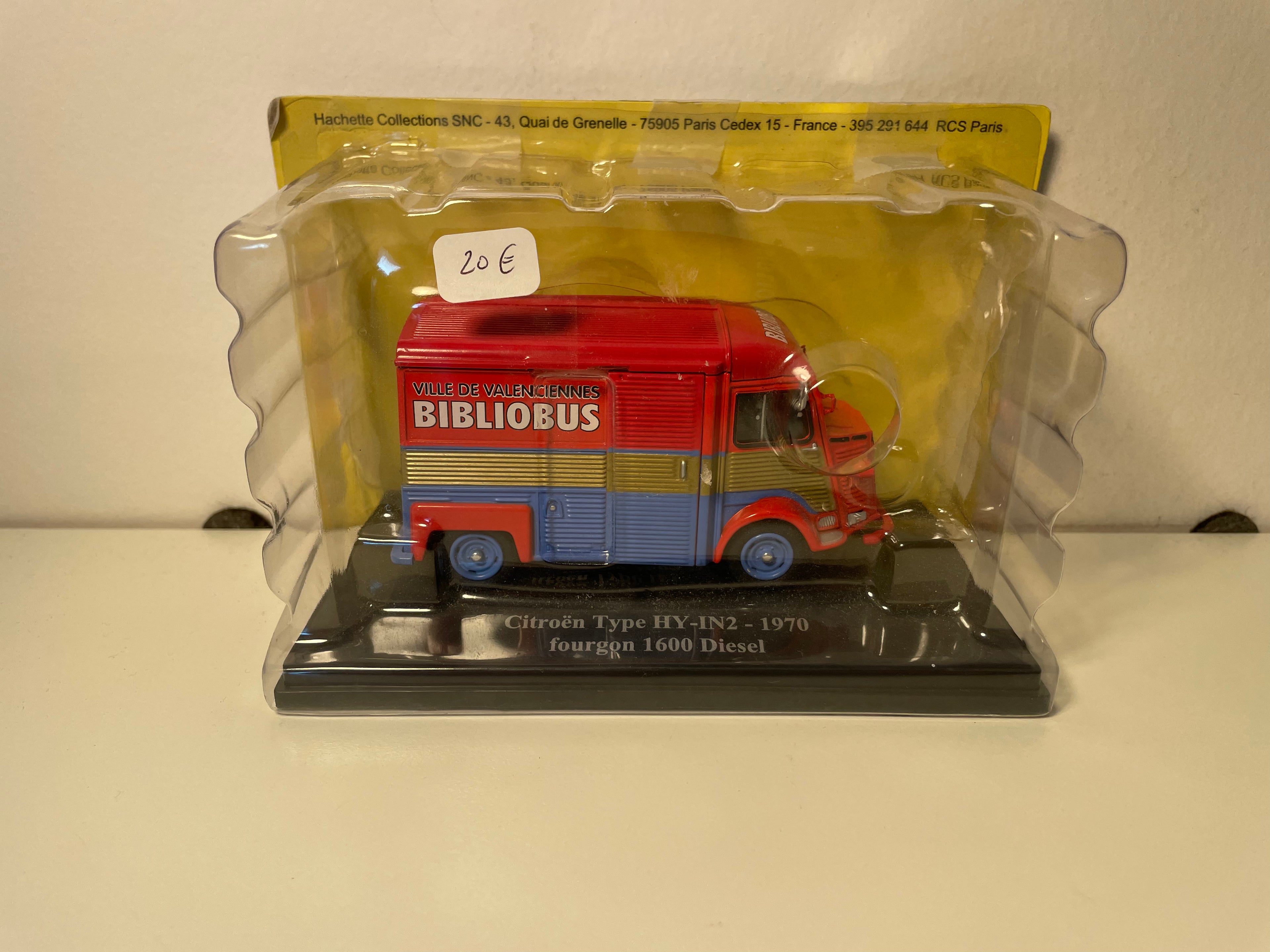 Citroën type HY-IN2 from 1970, 1600 diesel van, BIBLIOBUS