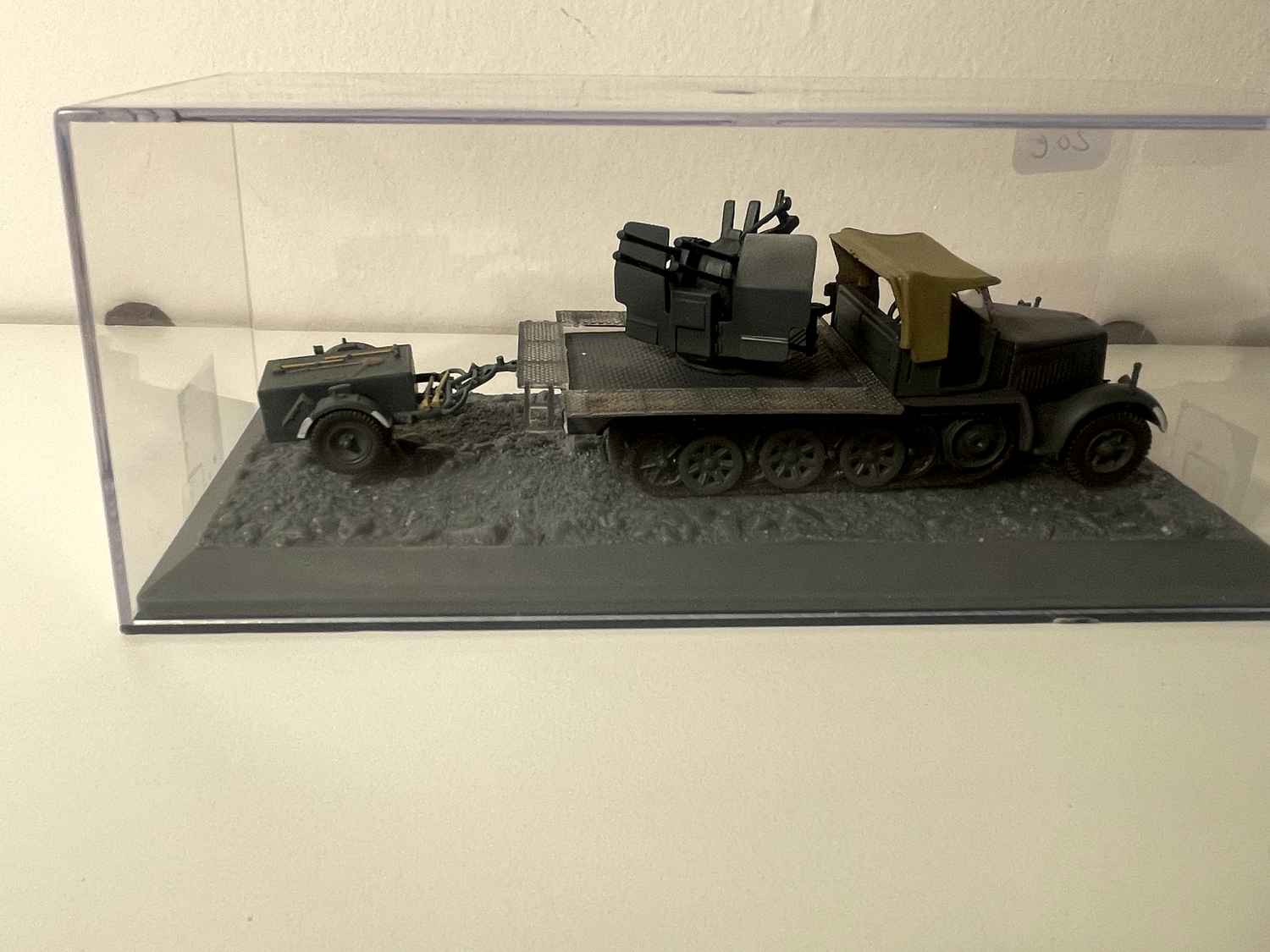 Véhicule militaire - camion sur chenilles avec remorque Flakvierling Sd.kfz. 7/1 with Sd. Ah.51 trailer 24.Pz.Div Don River sector (USSR) - 1942