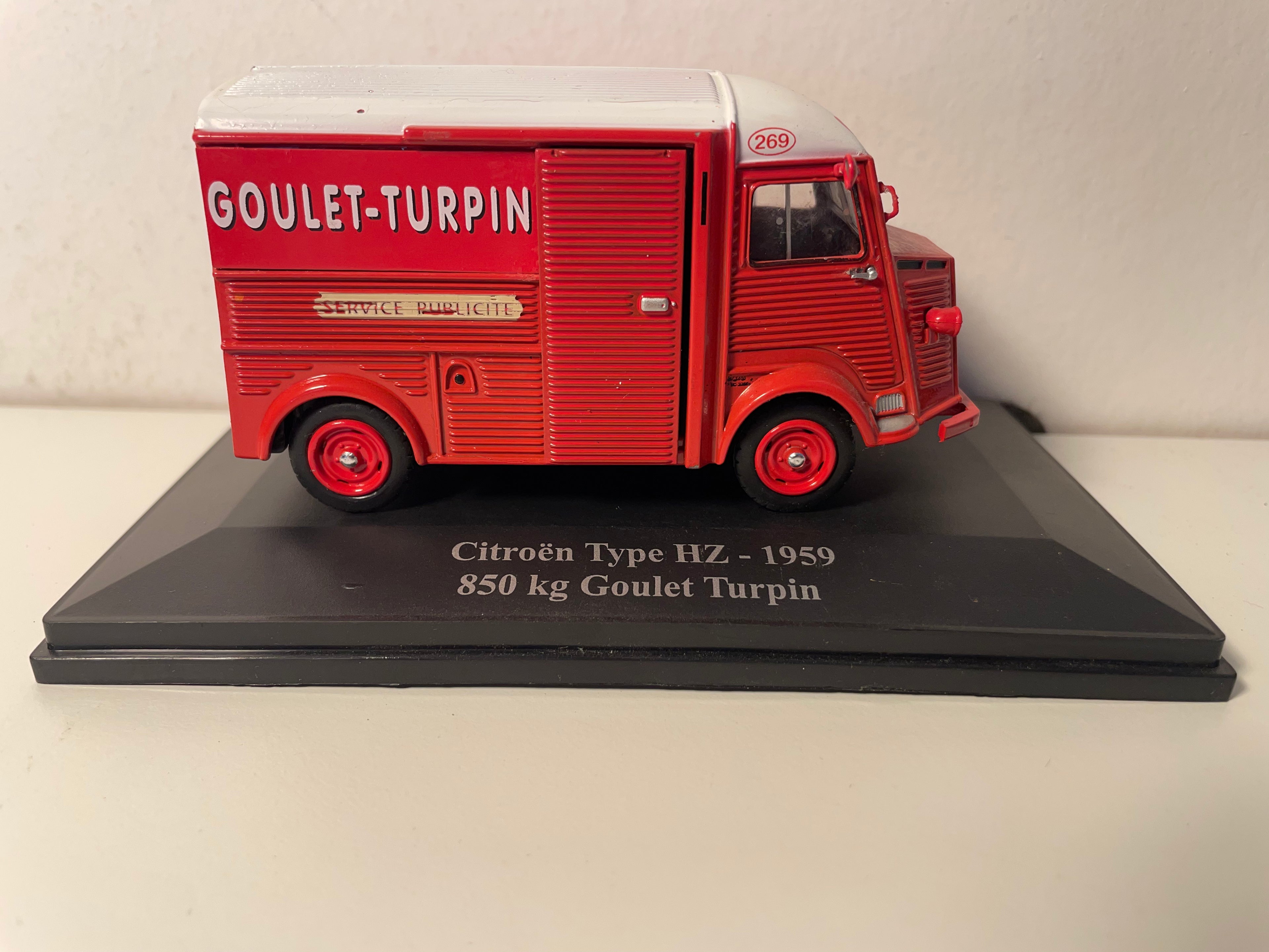 Citroën type HZ uit 1959 850 kg GOULET TURPIN