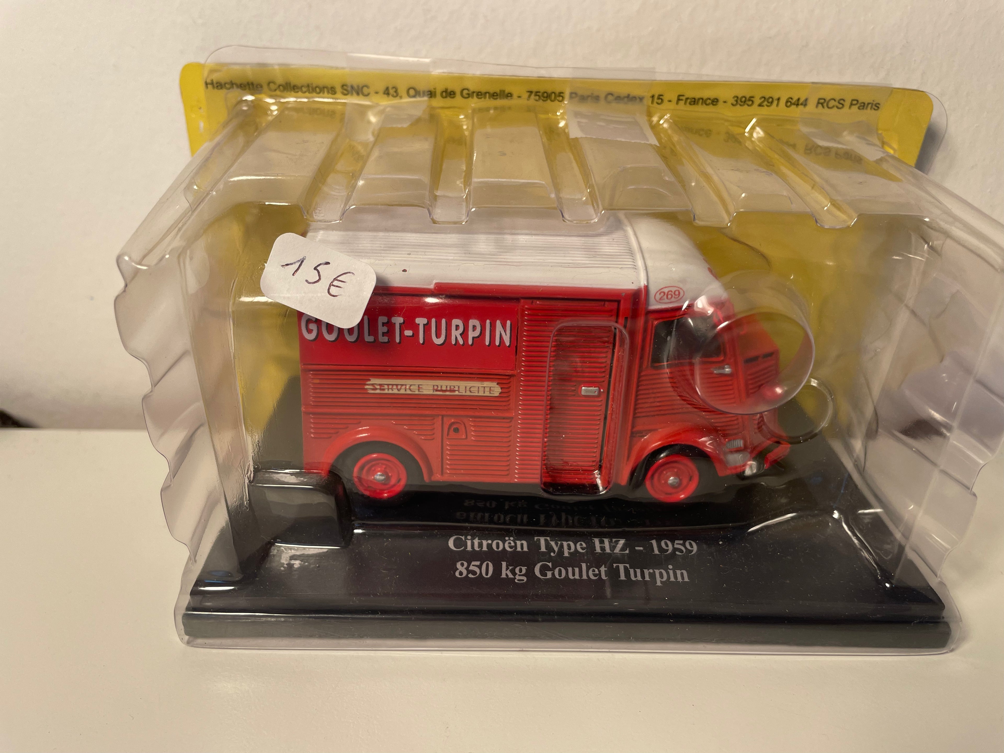 Citroën type HZ uit 1959 850 kg GOULET TURPIN