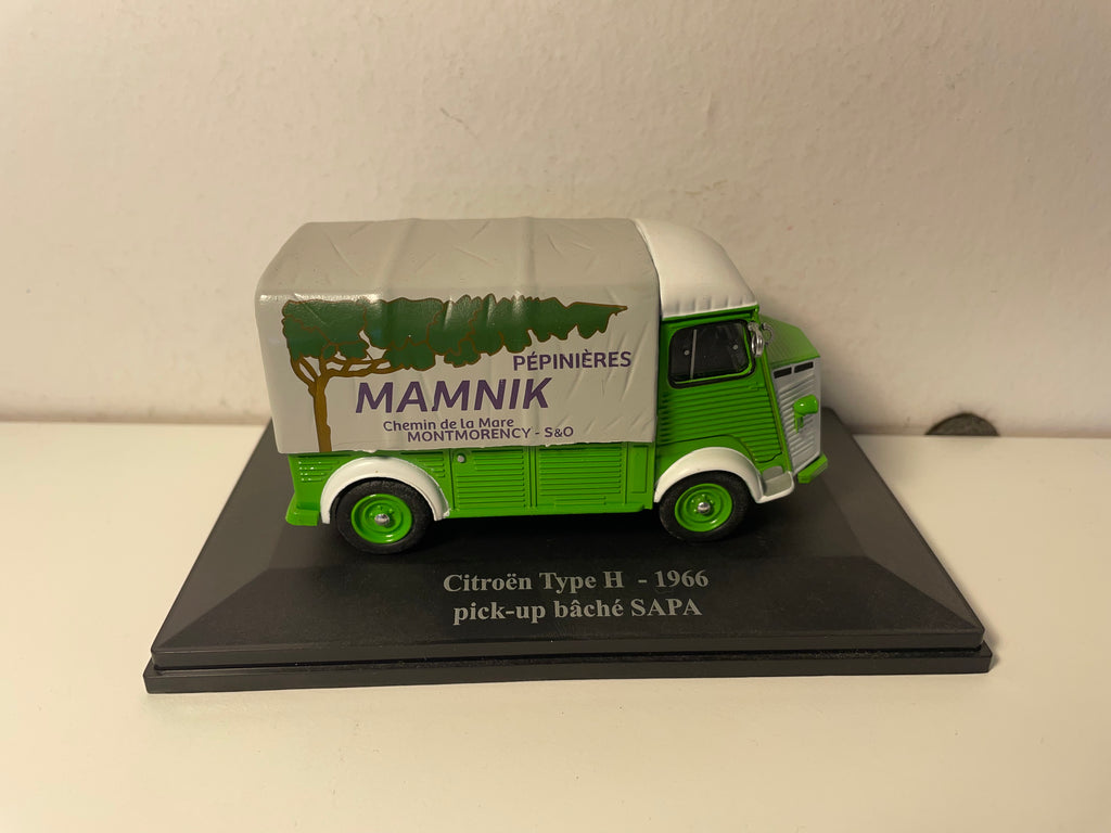 Citroën tipo H de 1966, pick-up de lona SAPA viveros MAMNIK