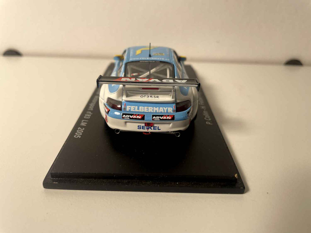 Porsche GT3 RSR Seikel Motorsport Blauw en Wit Nummer 83 - 2005 24 Uur van Le Mans - SPARK