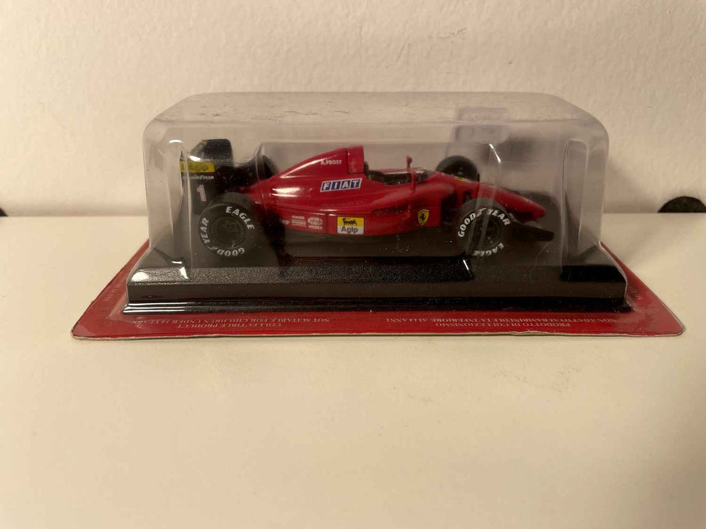 Ferrari F1 641/2 rouge numéro 1 de 1990 - Formule 1 - Alain Prost