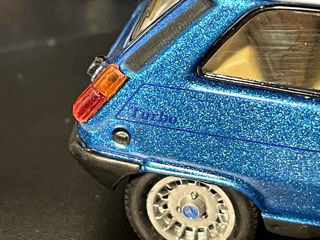 Renault 5 Alpine blue (rectangular box set) - NOREV
