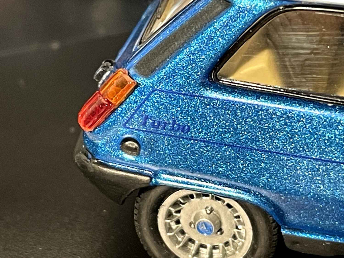 Renault 5 Alpine blue (rectangular box set) - NOREV