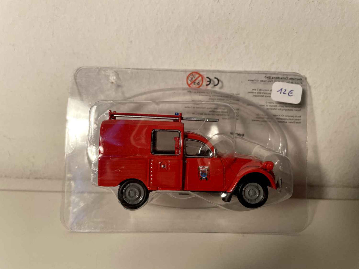 Citroën 2 CV fourgonnette POMPIERS (blister)